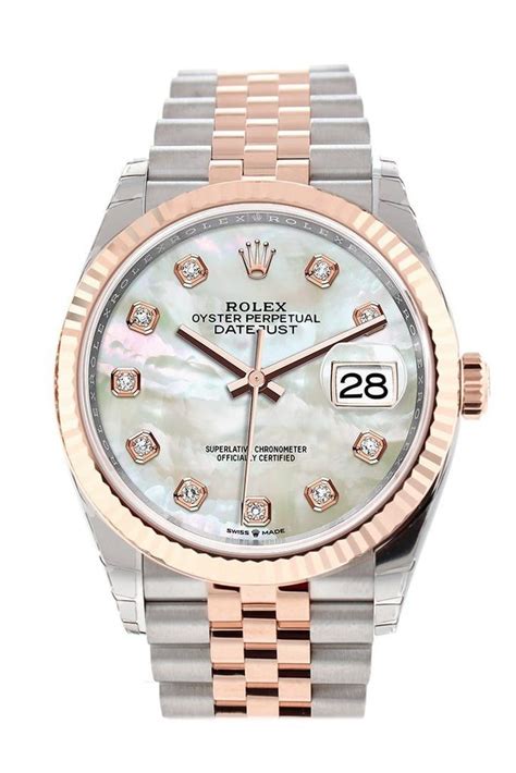 rolex datejust 28 mother of pearl|rolex 36mm datejust with diamonds.